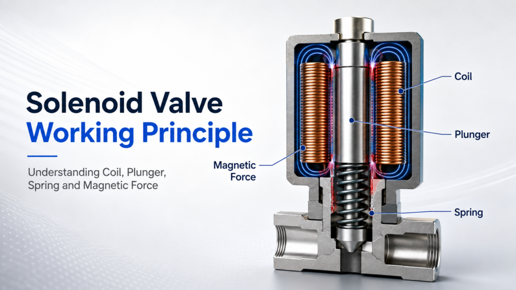 Solenoid valve principles, types, and applications guide